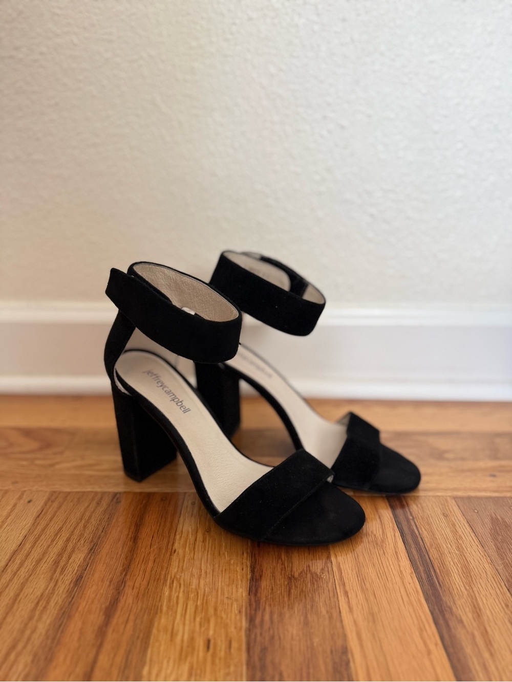 Jeffrey Campbell Lindsay block heel sandals